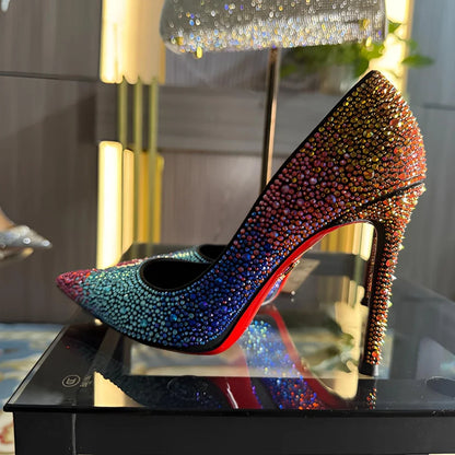 Rainbow Diamond Shoes