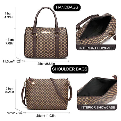 Crystal Elegance 6-Piece Handbag Set