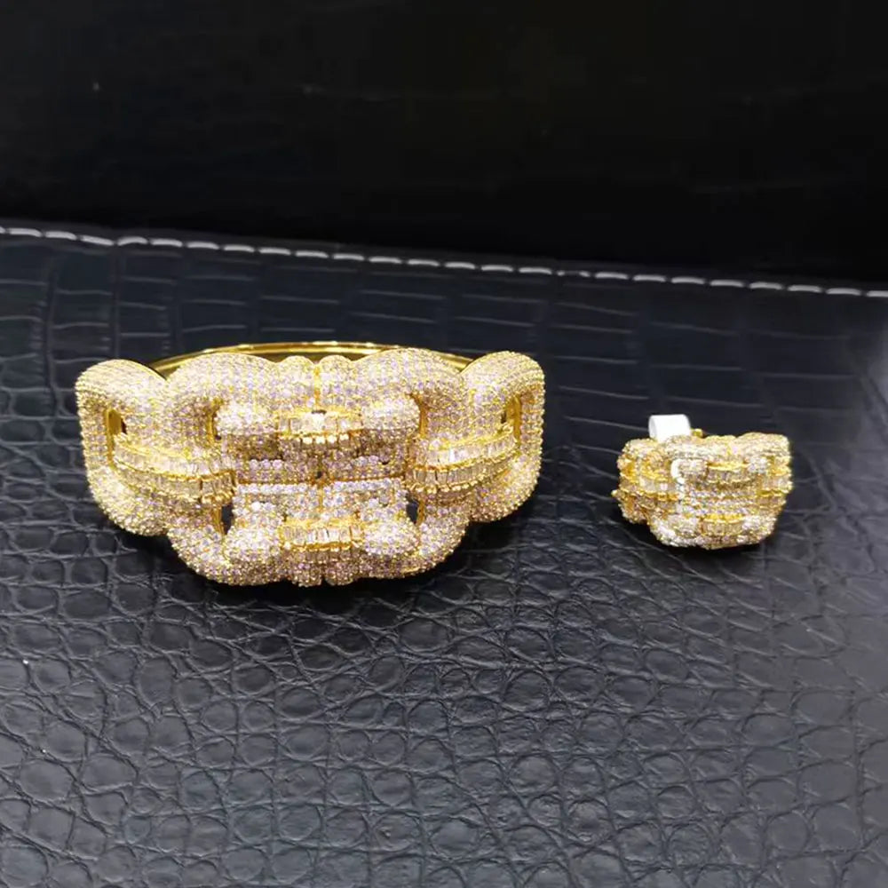 Aurora Bangle & Ring Jewellery Set