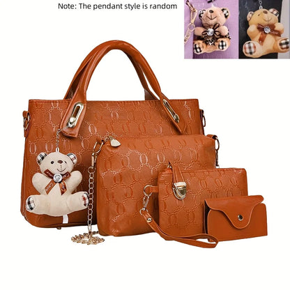 Elegance 4-Piece Handbag Set