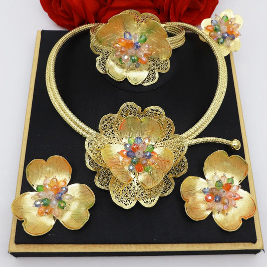 Flora Jewellery Set