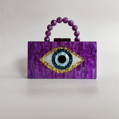 Marble Evil Eye Clutch Coco & Dee
