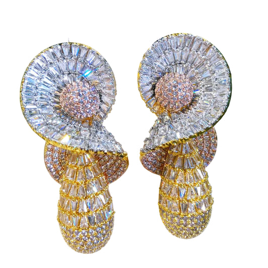 Big Pendant Earrings
