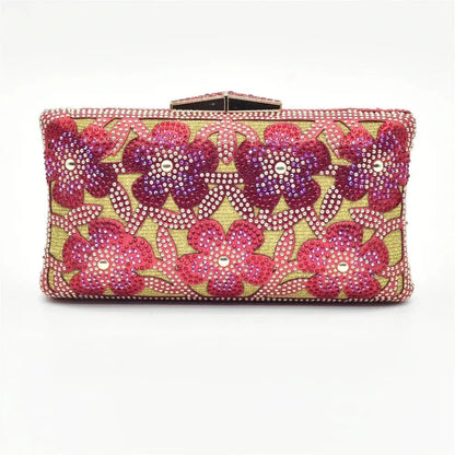 Aria Rhinestone Clutch Coco & Dee