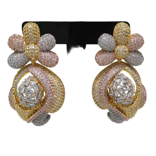 Lotus Earrings