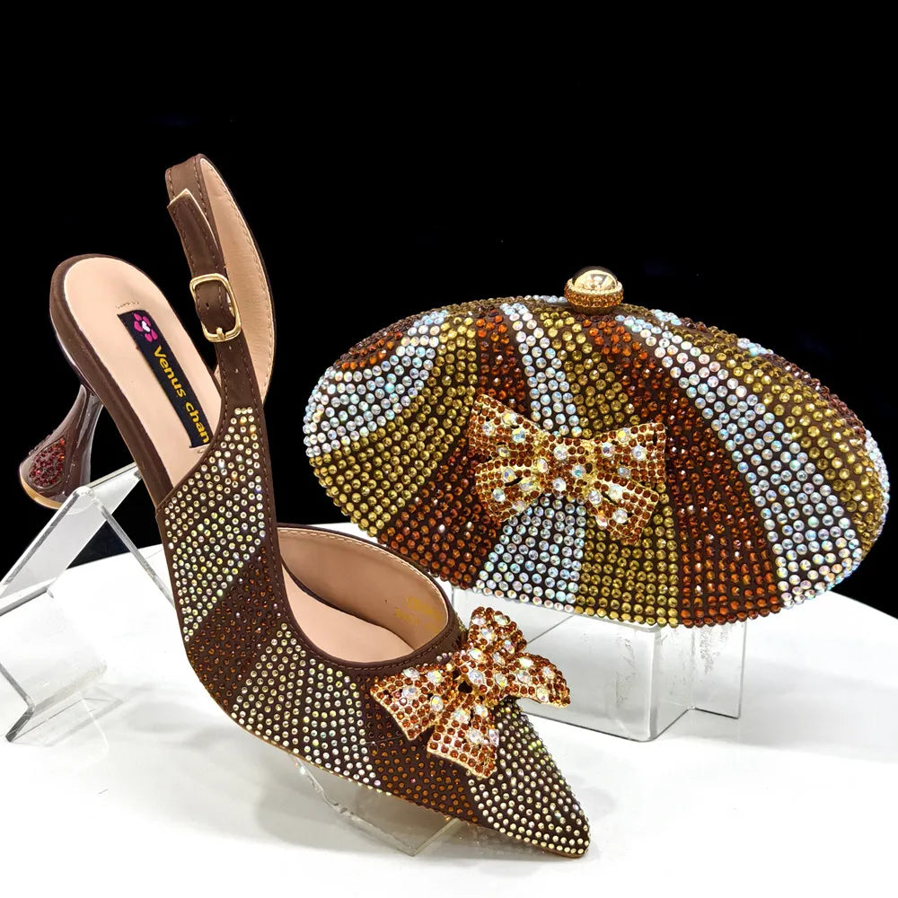 Meera Shoe & Bag Set