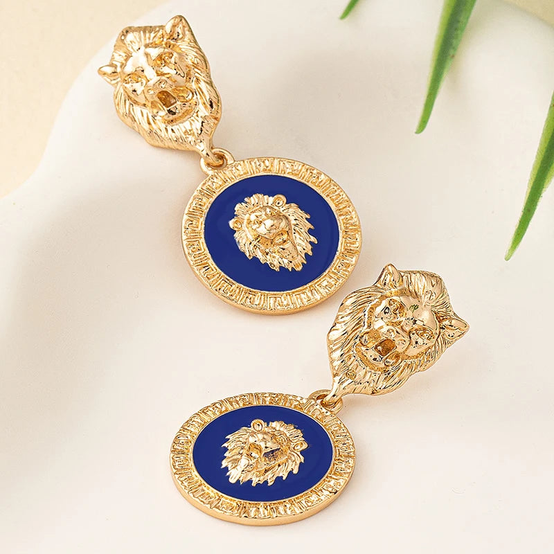 Medusa Dangle Earrings