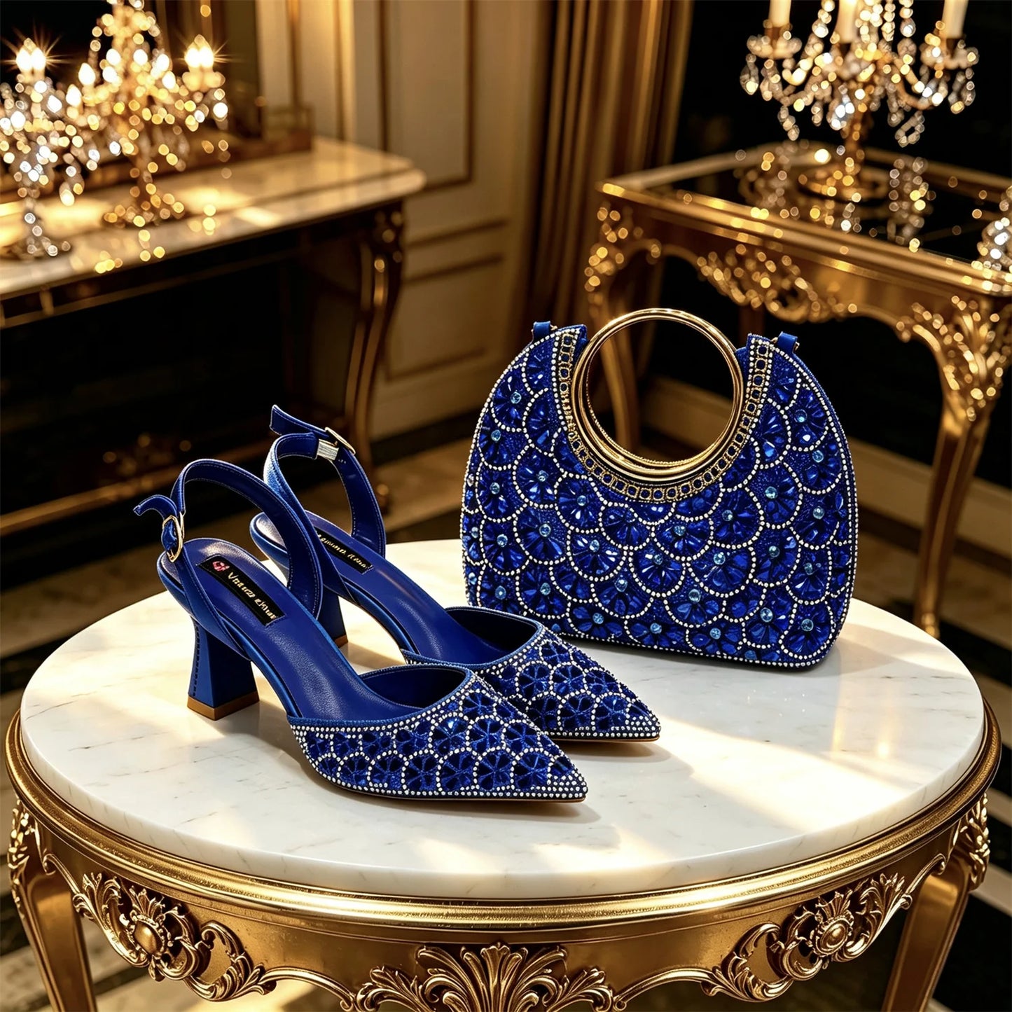 Dimple Shoe & Bag Set