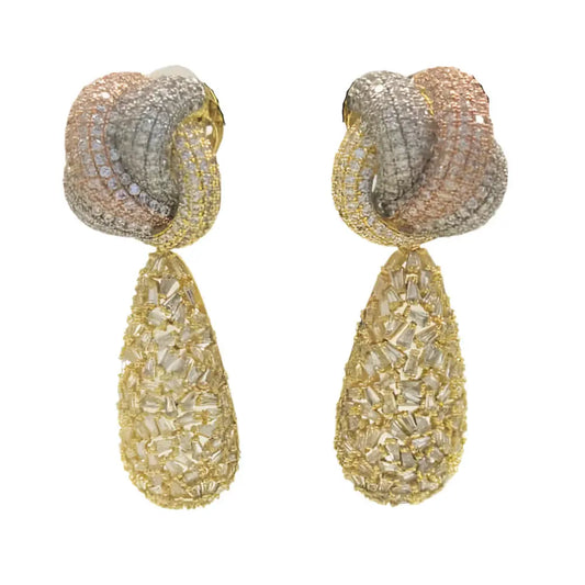 Braided Knot Earrings Coco & Dee
