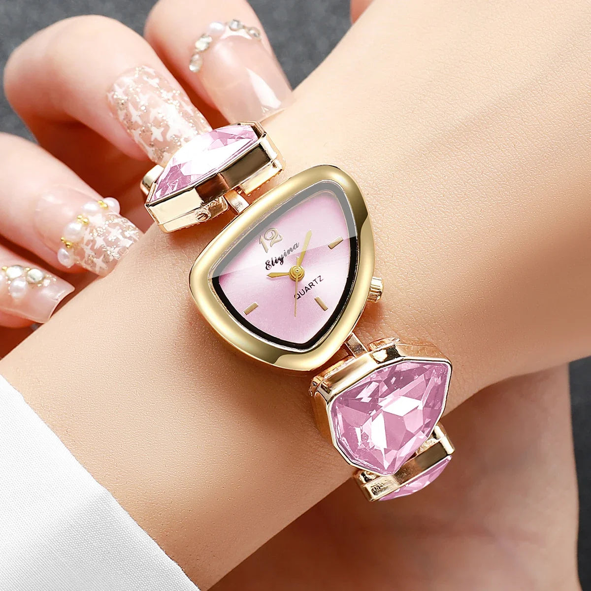 Rhinestone Bracelet Watch