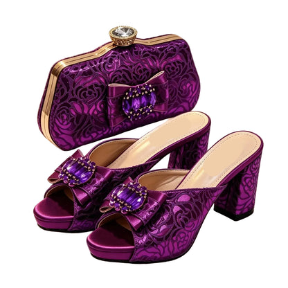 Mina Bag & Shoe Set