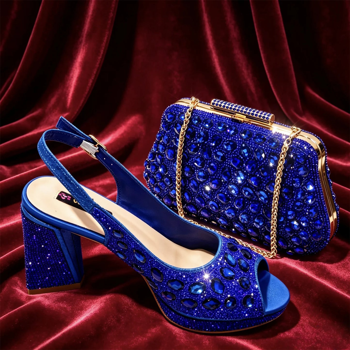 Veena Bag & Shoe Set