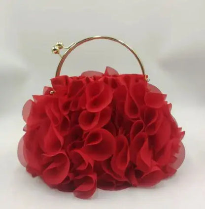 Satin Floral Bag - Coco & Dee UK