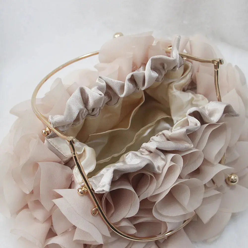 Satin Floral Bag - Coco & Dee UK