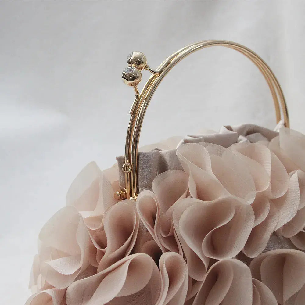 Satin Floral Bag - Coco & Dee UK