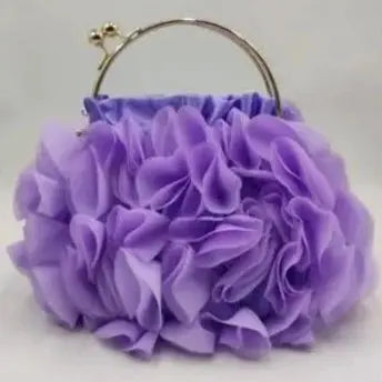 Satin Floral Bag - Coco & Dee UK