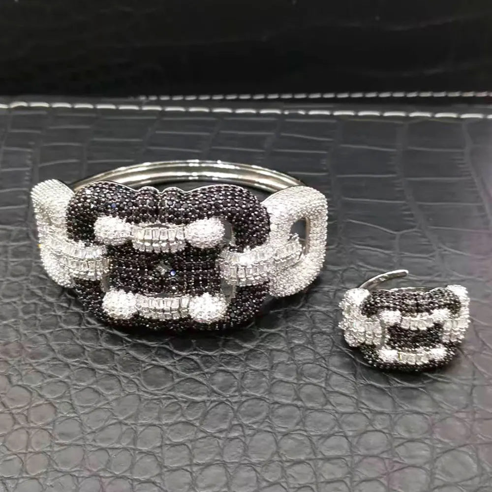 Aurora Bangle & Ring Jewellery Set