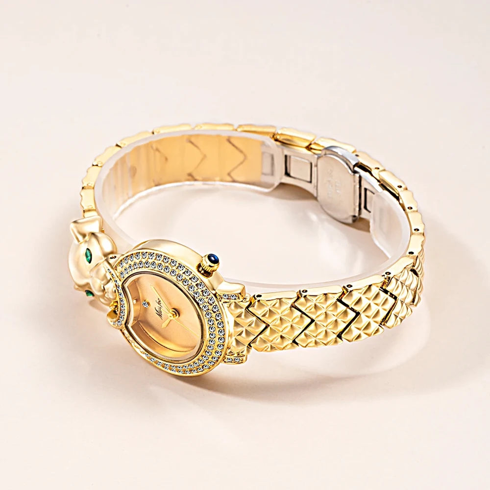 Leopard Bling Watch