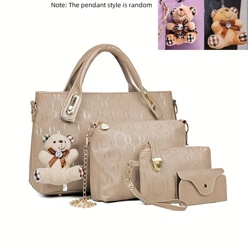Elegance 4-Piece Handbag Set