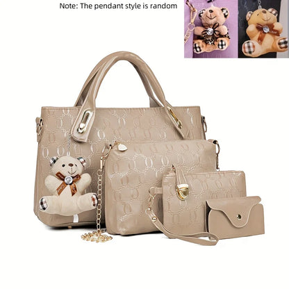 Elegance 4-Piece Handbag Set