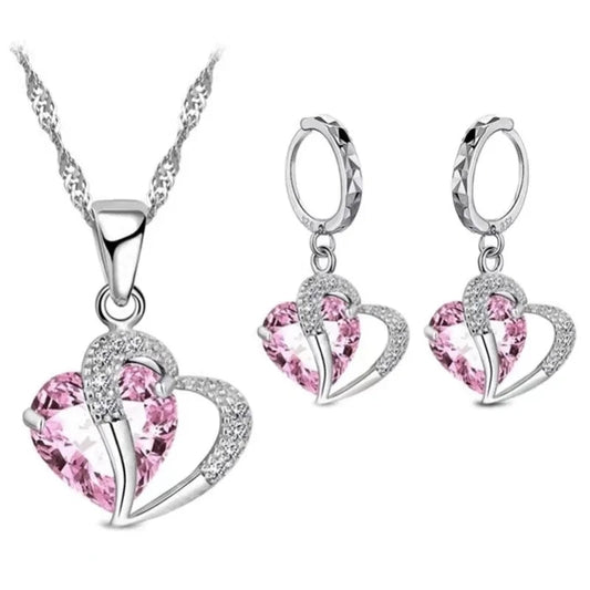 Sterling Silver Pendant Set Coco & Dee