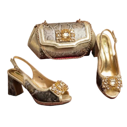 Clarissa Shoe & Bag Set
