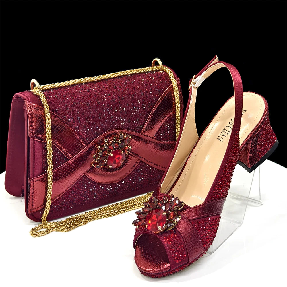 Arohi Bag & Shoe Set