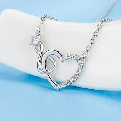 Sterling Silver Heart Necklaces Coco & Dee