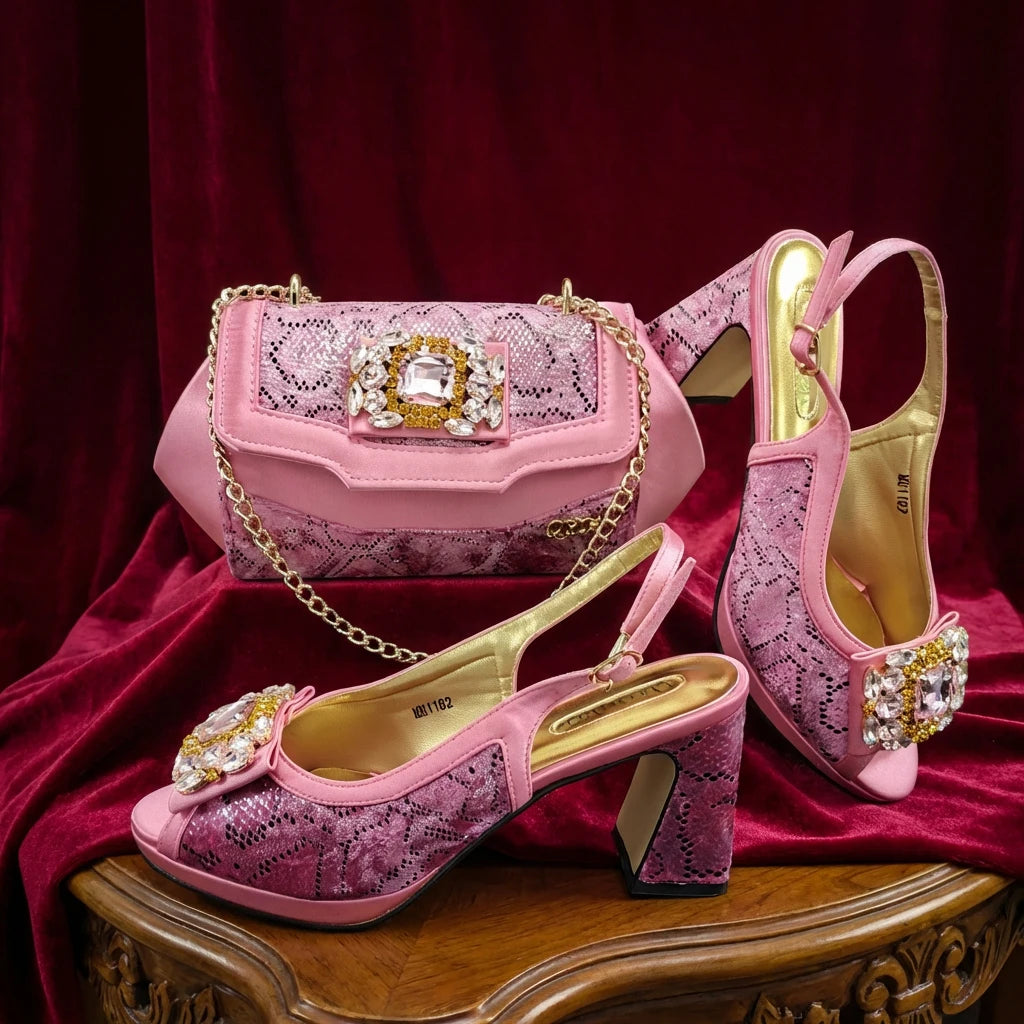 Clarissa Shoe & Bag Set