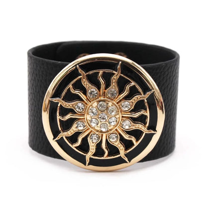 V Leather Bracelet