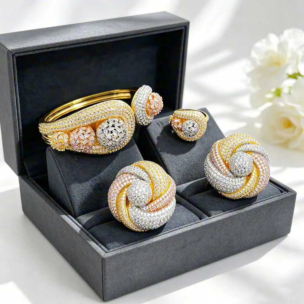 Celeste Bangle & Ring Set