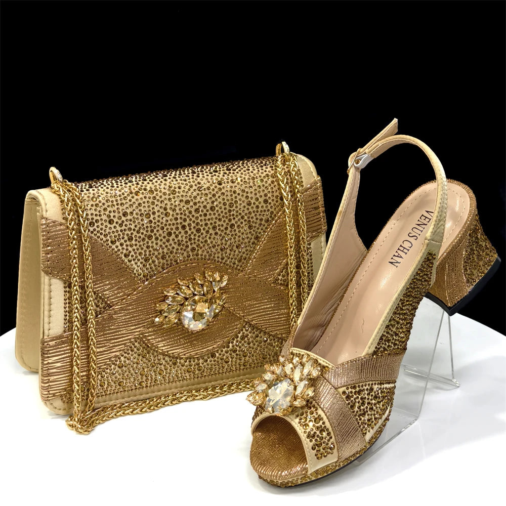 Arohi Bag & Shoe Set
