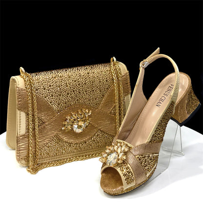 Arohi Bag & Shoe Set