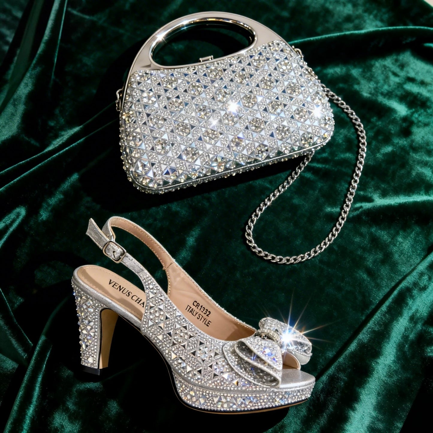 Cindrella Bag & Shoe Set