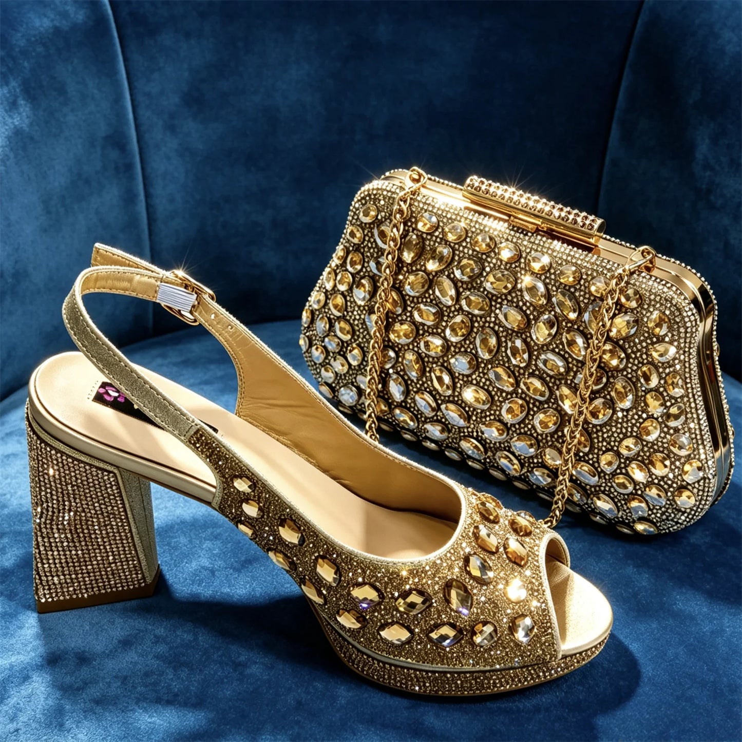 Veena Bag & Shoe Set