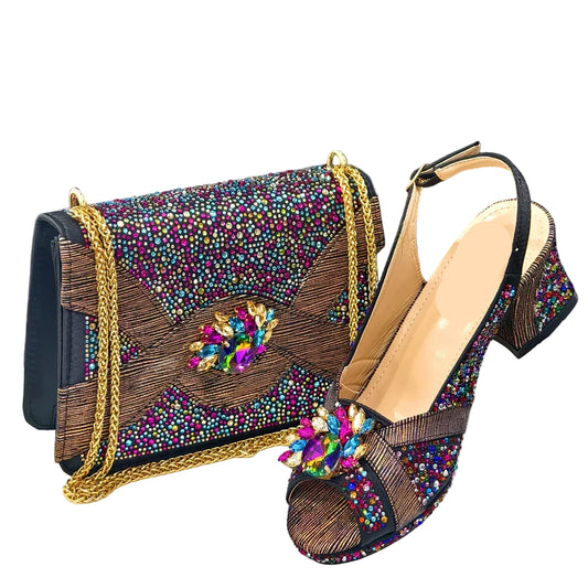 Arohi Bag & Shoe Set