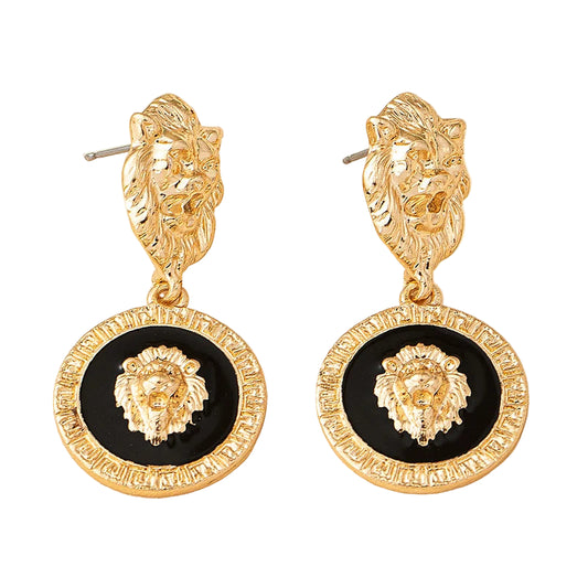 Medusa Dangle Earrings