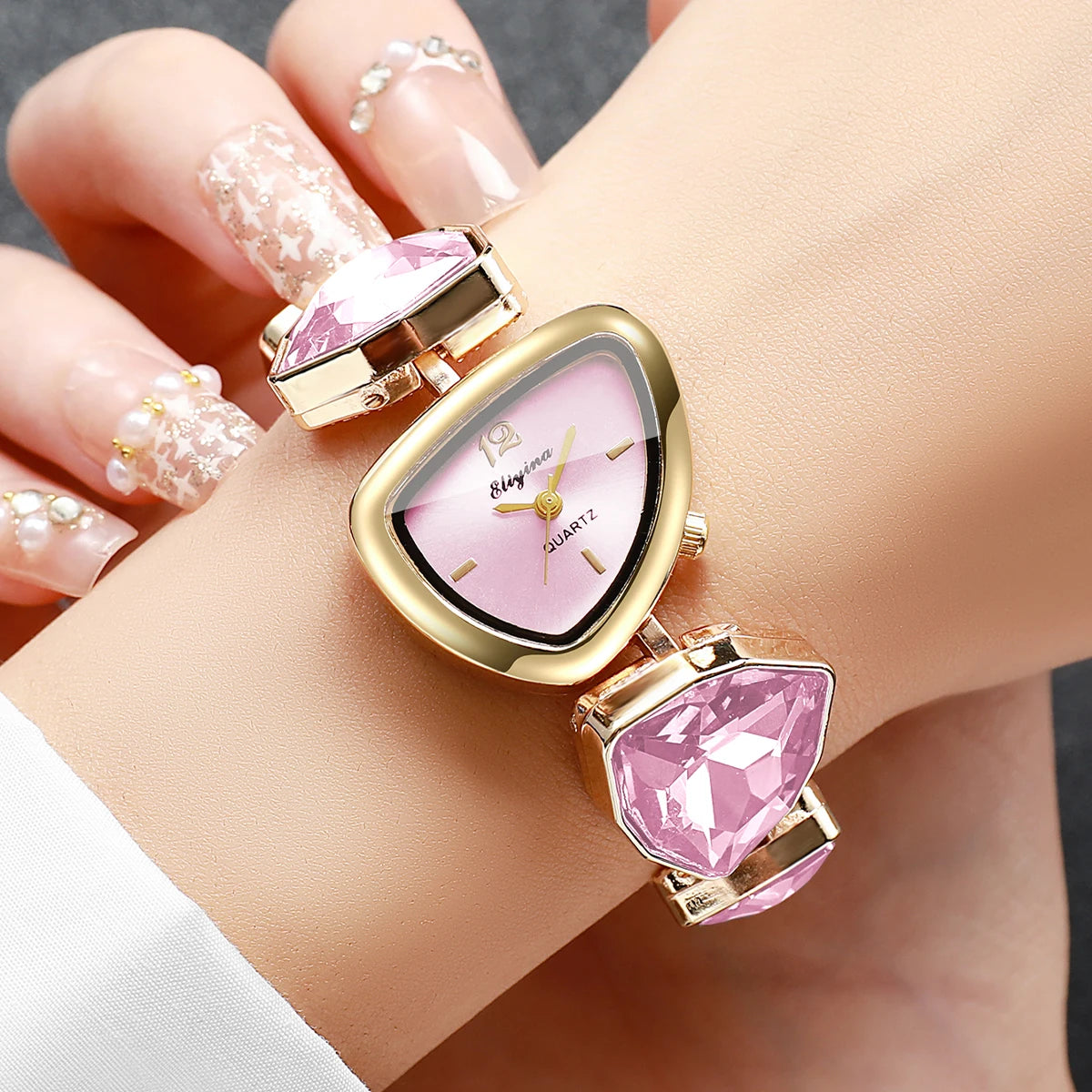 Rhinestone Bracelet Watch