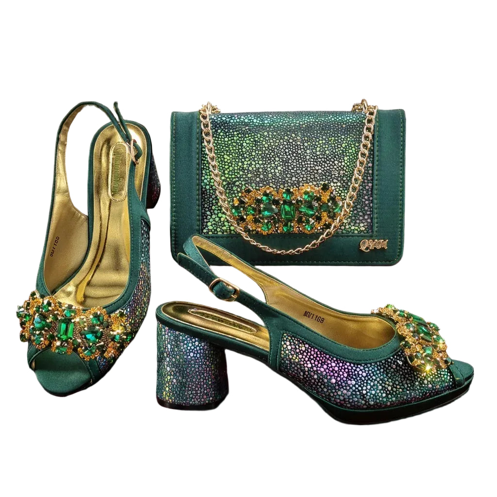 Hina Shoes & Bag Set