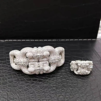 Aurora Bangle & Ring Jewellery Set