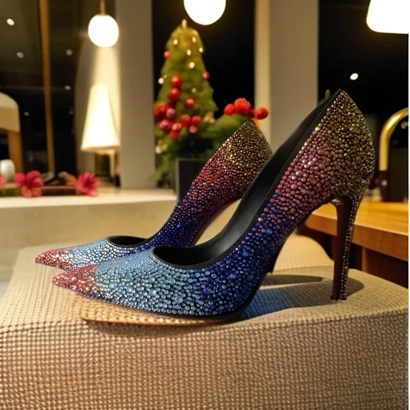 Rainbow Diamond Shoes