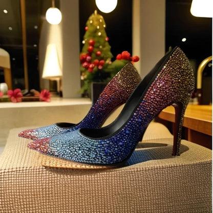 Rainbow Diamond Shoes