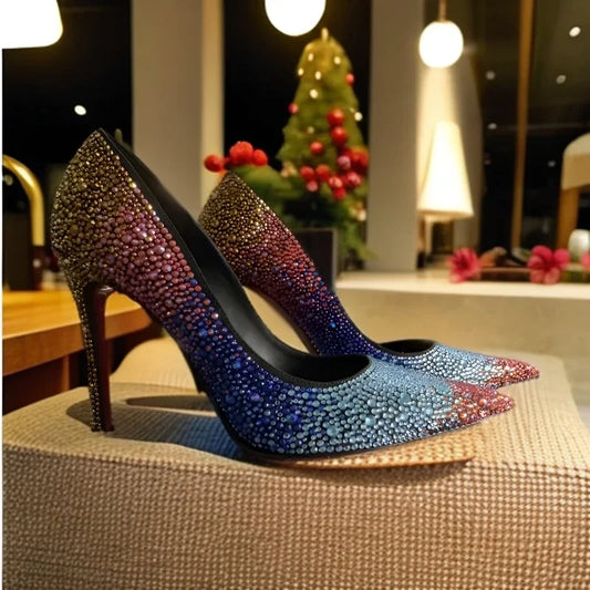 Rainbow Diamond Shoes