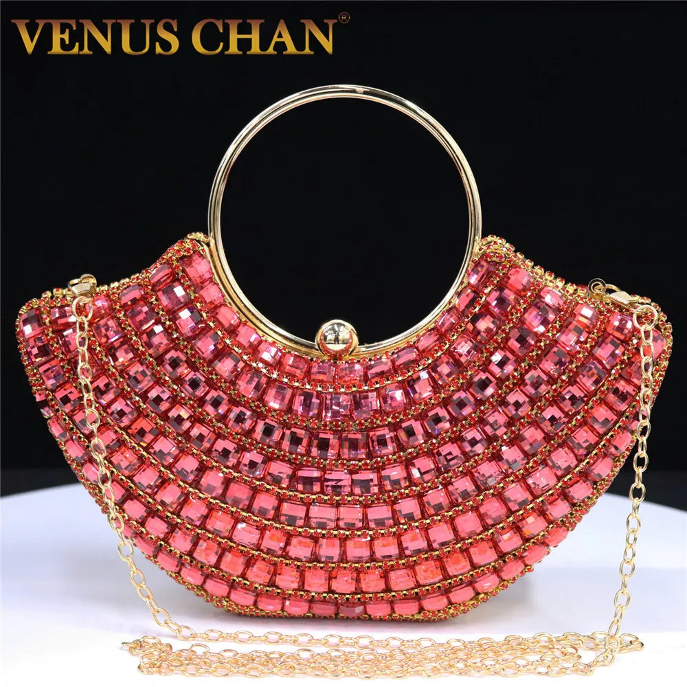Mary Rhinestones Clutch