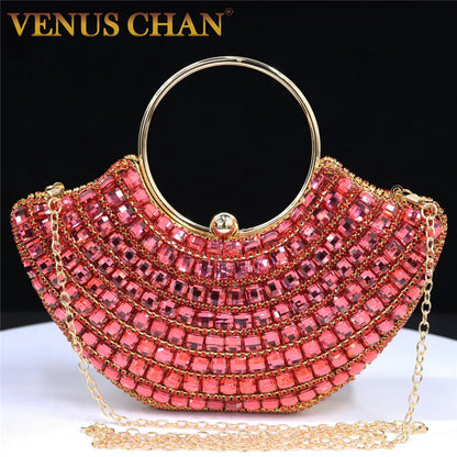 Mary Rhinestones Clutch