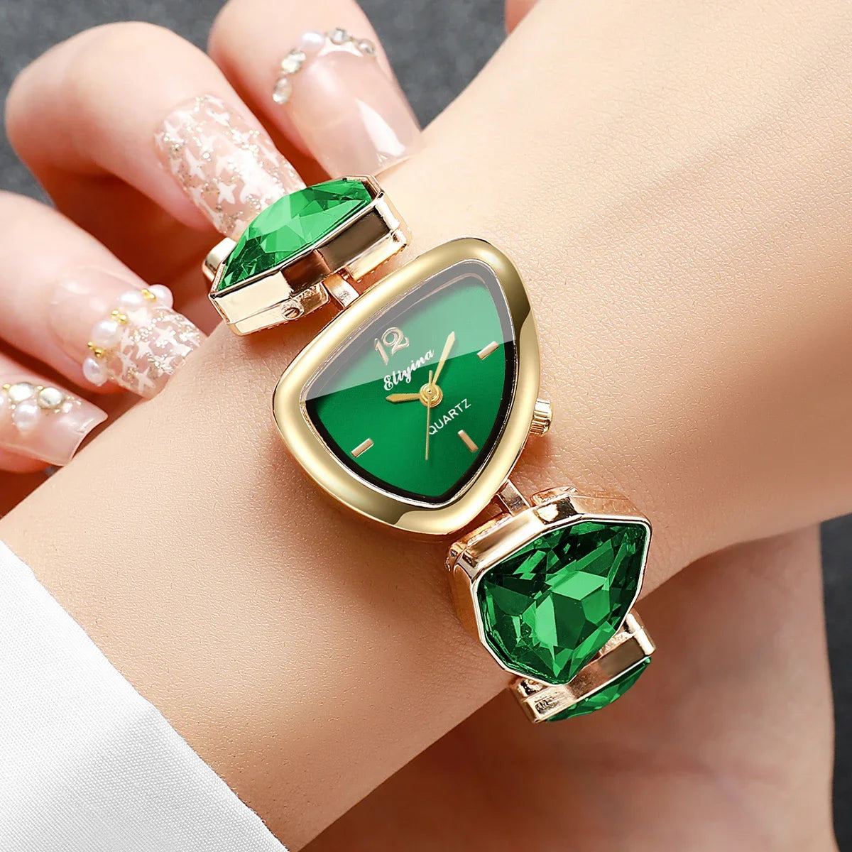 Rhinestone Bracelet Watch