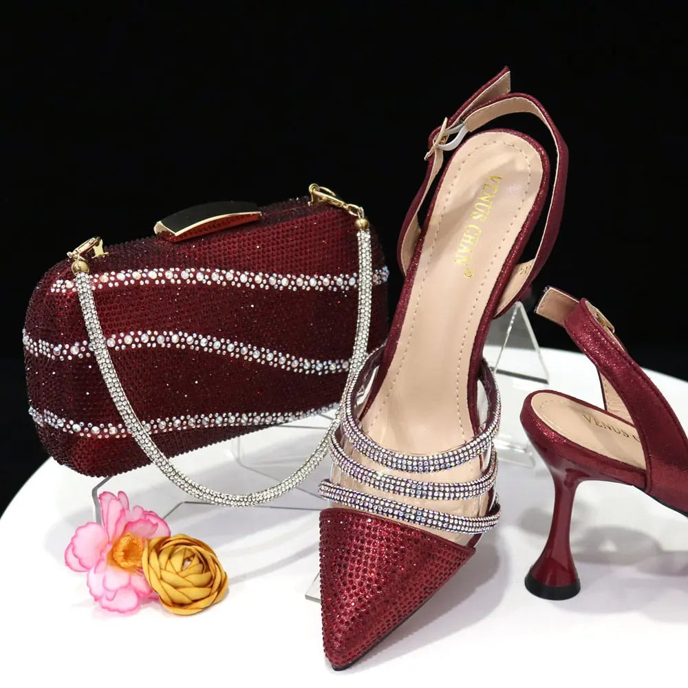 Sparkle Shoe & Bag Set - Coco & Dee UK