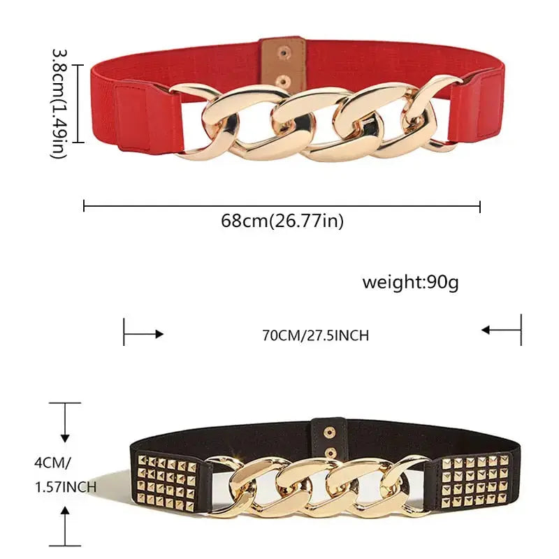 Tamara Leather Belt - Coco & Dee UK