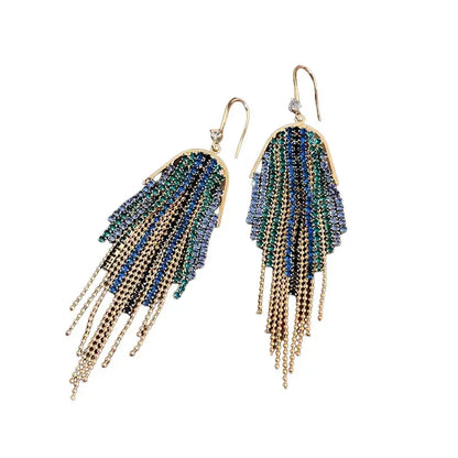 Zanui Rhinestone Earrings - Coco & Dee UK
