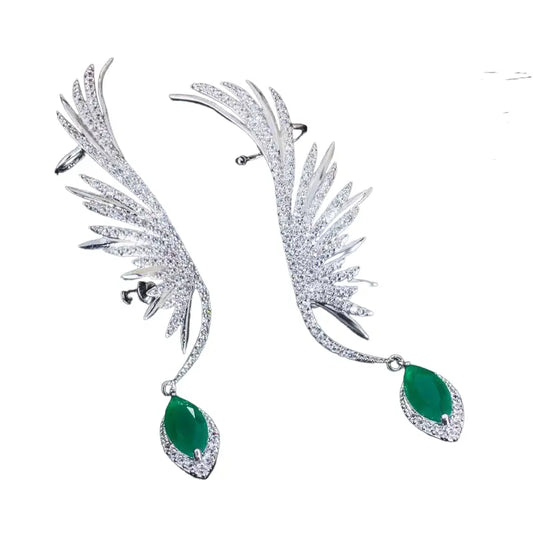 Zirconia Drop Earrings Coco & Dee